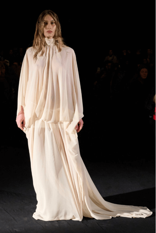 white in the fashion week