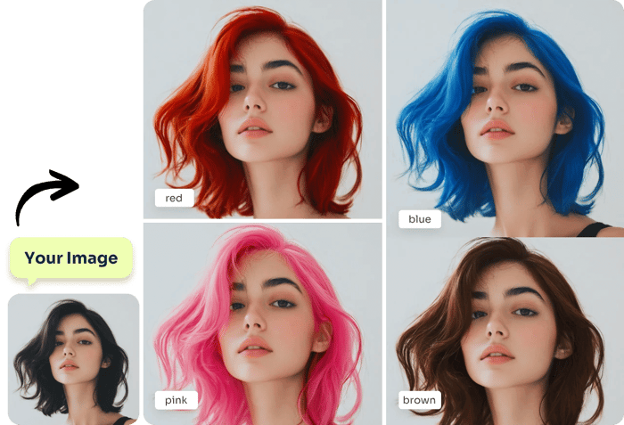 AI recoloring tool