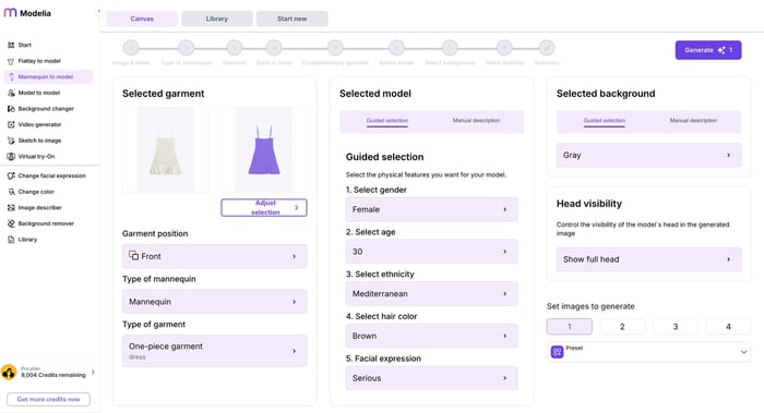 modelia enhancing mannequin images for modeling
