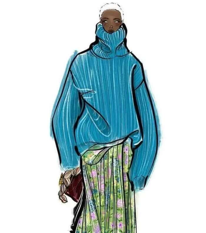 fashion sketch templates