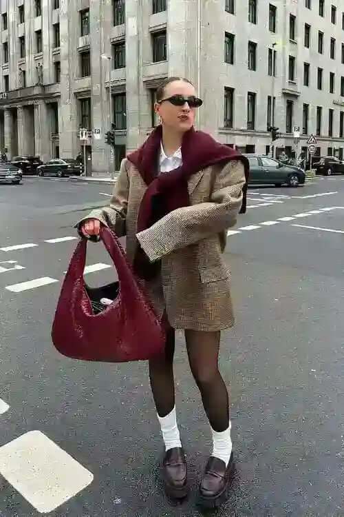 how to style oversized blazers