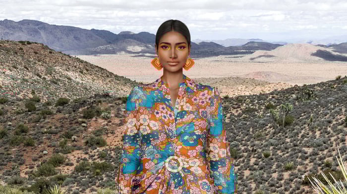 Gucci virtual dress