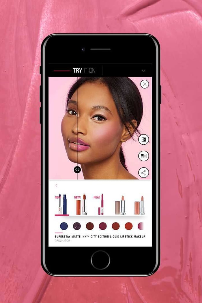 virtual makeup try on