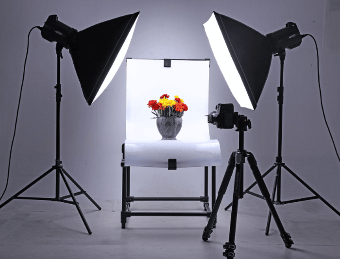 lighting in product photos