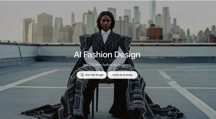 the new black web page ai