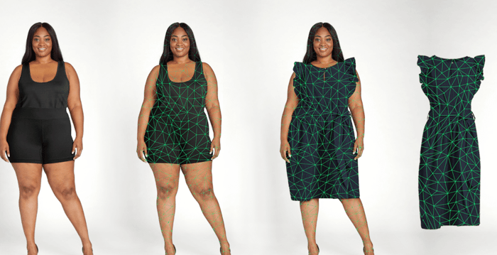 virtual clothing models