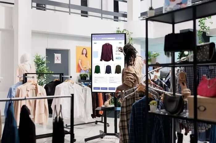 virtual clothing store
