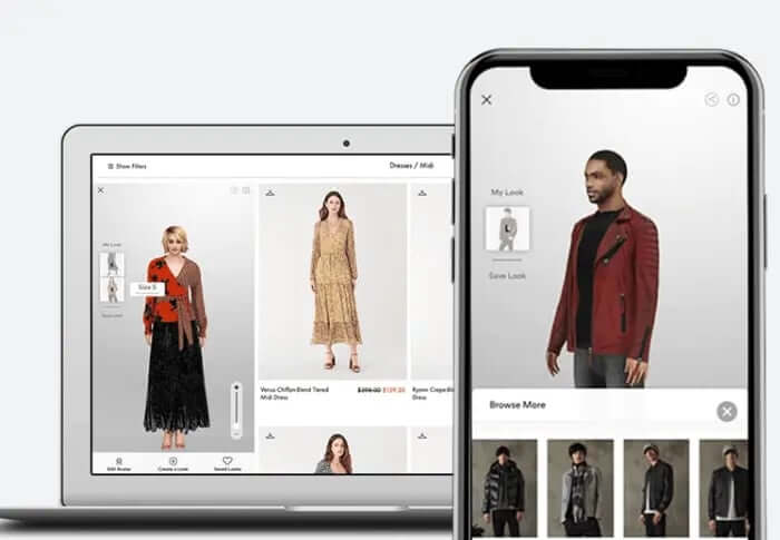 virtual fitting rooms