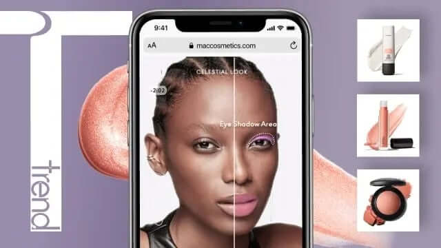 virtual makeup try on