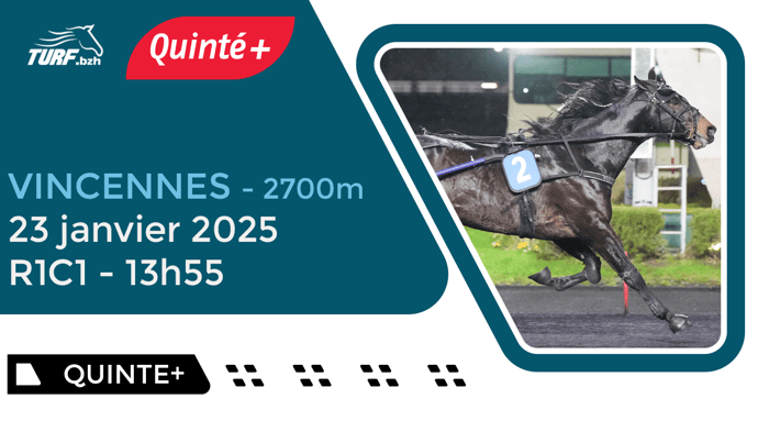 Quinté Vincennes : Analyse et Pronostic du 23 Janvier 2025