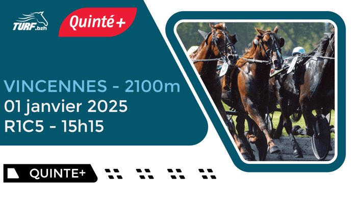 Quinté Vincennes : Analyse et Pronostics du 1er Janvier 2025