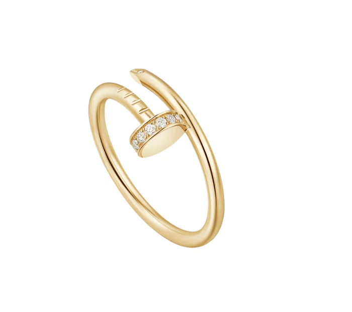 Ermoleve Crystal Nail Ring