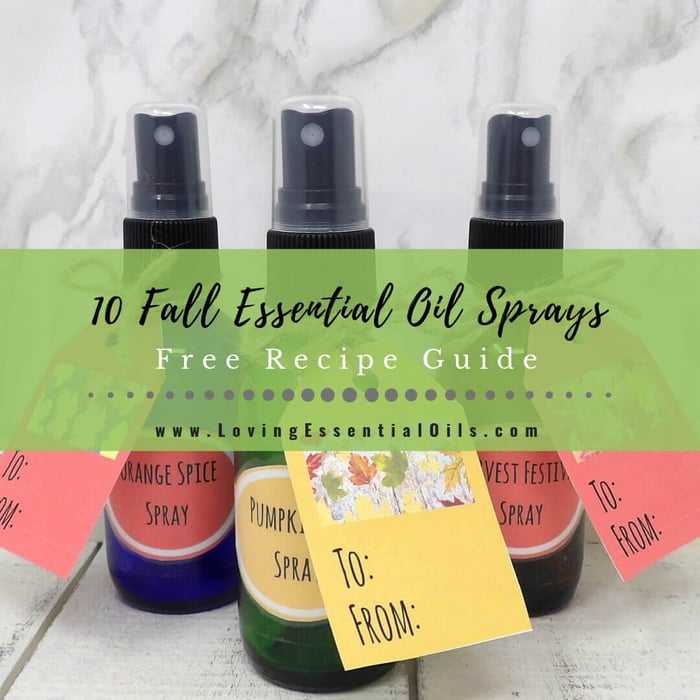 10 Fall Essential Oil Spray Recipes - DIY Autumn Room Spray