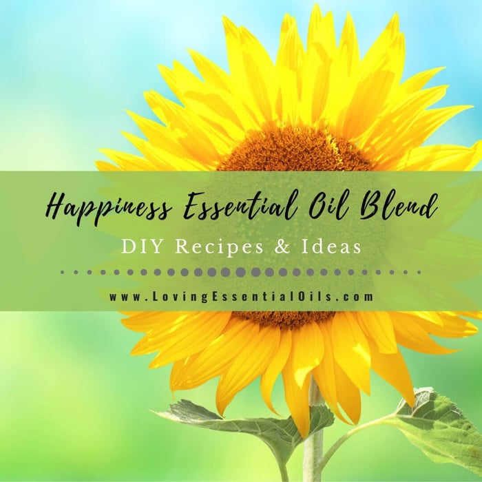 Happiness Essential Oil Blend - DIY Recipe for Being Happy