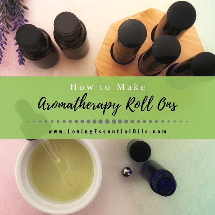 How to Make Aromatherapy Roll Ons with Essential Oils