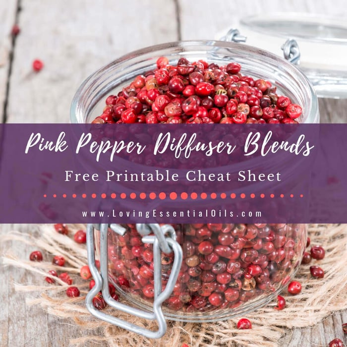 Pink Pepper Diffuser Blends - 10 Zesty Essential Oil Recipes