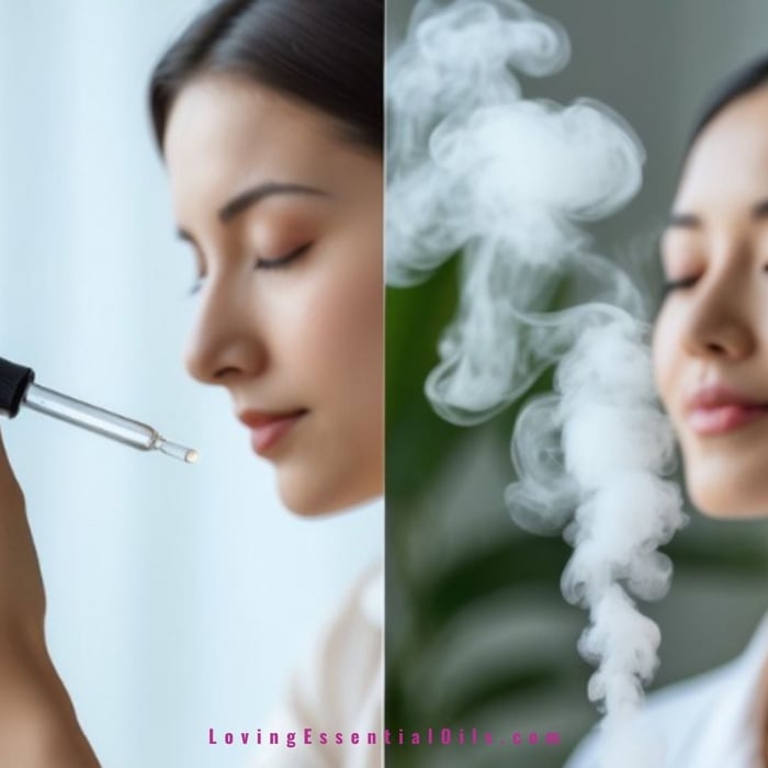 topical versus inhalation for essential oils