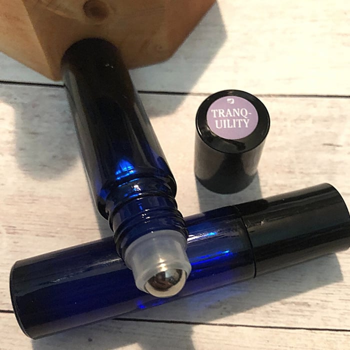 Roller bottles for custom essential oil blends