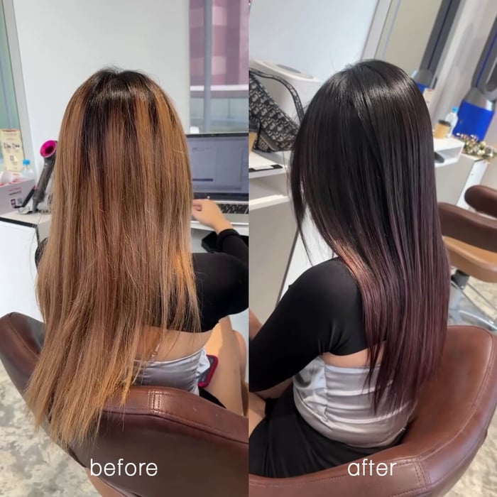 Air Touch Balayage promotes long-term hair health by minimizing damage, focusing on stronger strands for a more natural, low-maintenance color.