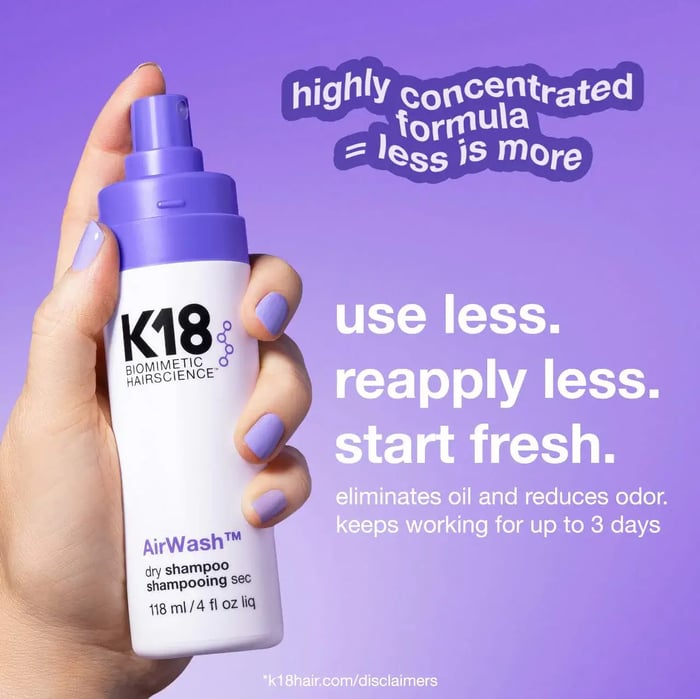 EK18 AirWash Dry Shampoo: The Perfect Christmas Gift for Singapore’s Hot and Humid Climate
