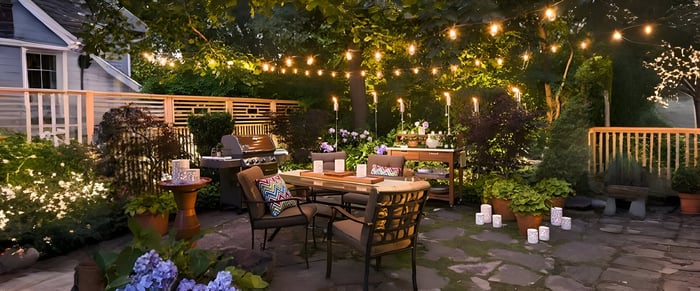 Outdoor String Lights: For a Cosy, Inviting Garden Setup