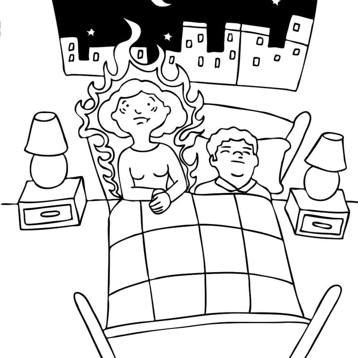 Night Sweats and Hot Flashes and Overheating (Differences Explained)