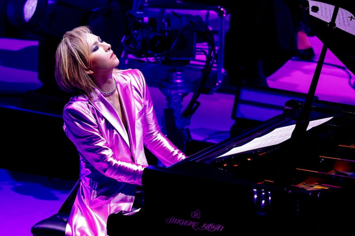 Yoshiki performing at Classical 2026 Tokyo