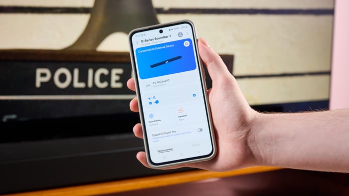 SmartThings app controlling Samsung HW-Q800F