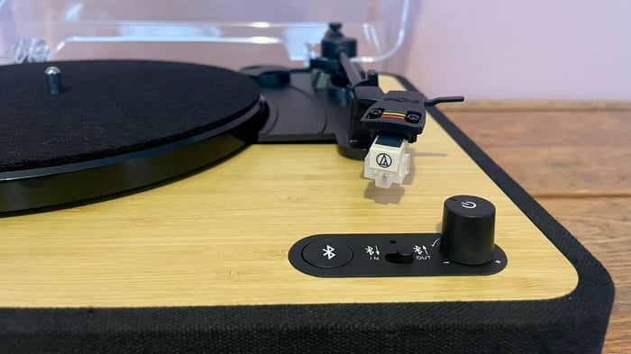 House of Marley Revolution Bluetooth turntable top view