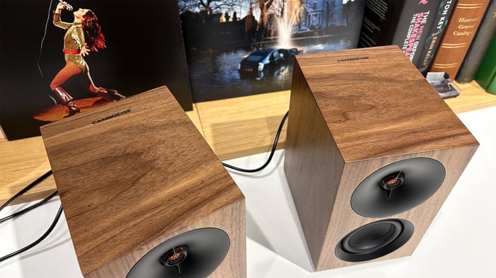 Minimalist and stylish design with a premium walnut finish.