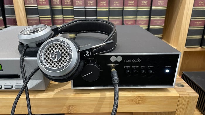 Grado SR325x paired with Naim Nait 50 amplifier