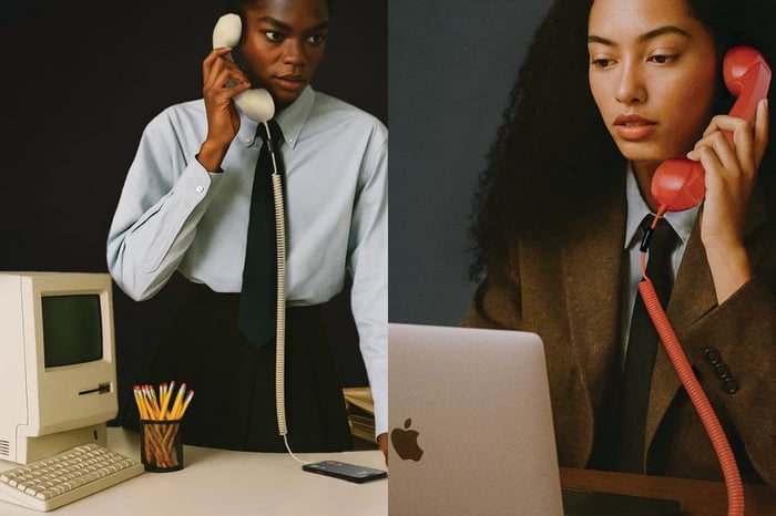 Taking calls with the Native Union POP encourages old-school charm in modern meetings