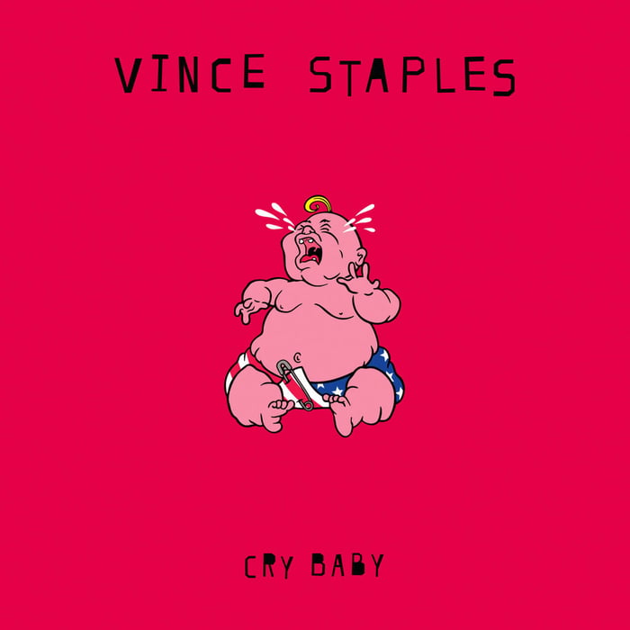 Cry Baby album cover by Vince Staples