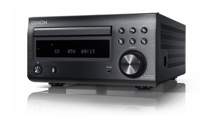 SC-M41 speakers placed further from the wall still deliver tone and weight