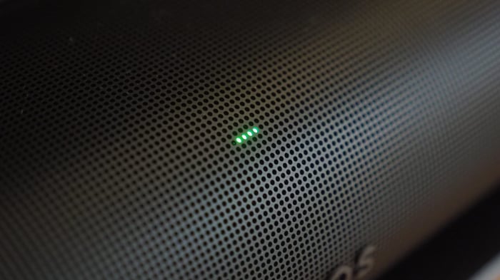 Sonos Arc Ultra on TV stand