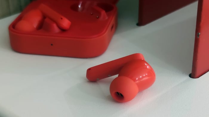 Testing setup for CMF Buds Pro 2