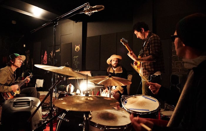Ima Robot Band Studio Session