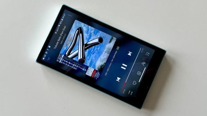 Close-up of FiiO JM21