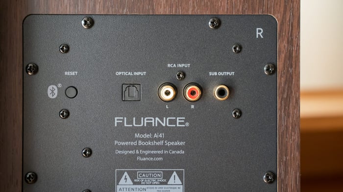 Fluance Ai41 speakers delivering clear detailed sound