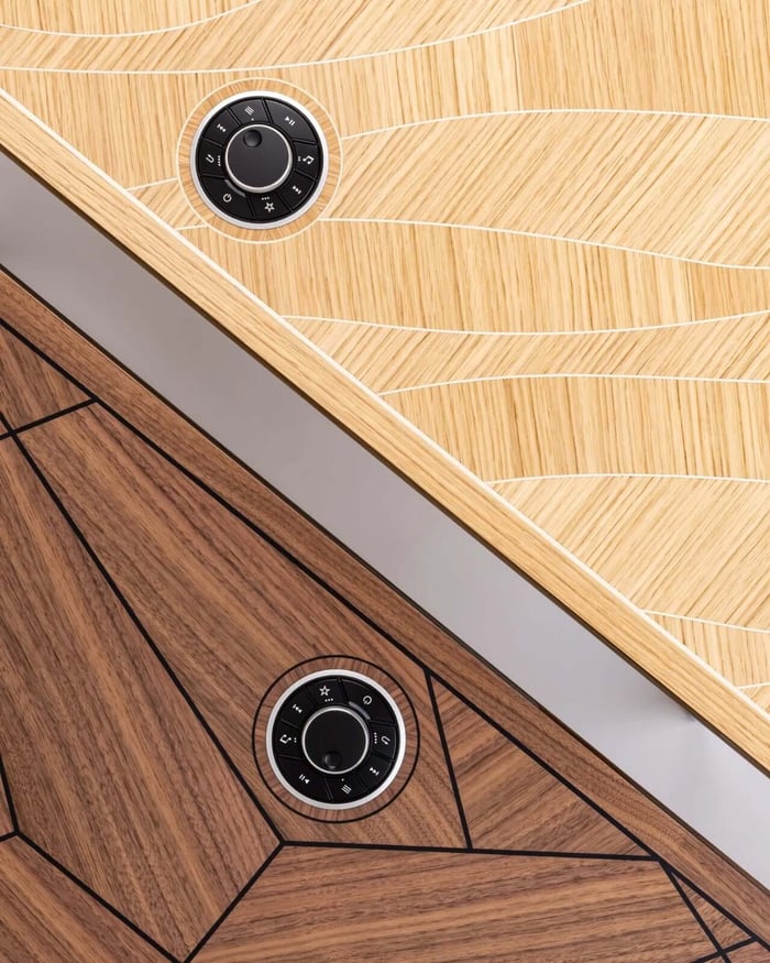 Engraved plaque certifying the exclusivity of each unit