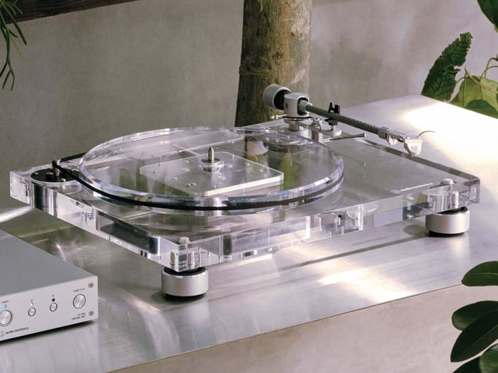 Audio-Technica AT-LPA2 Transparent Turntable