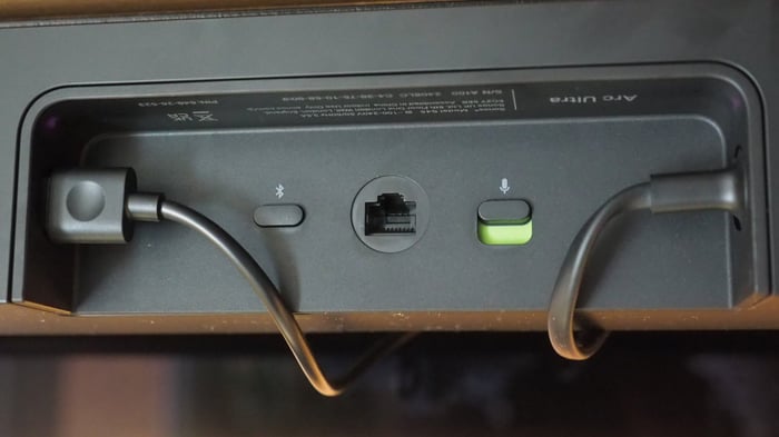 Sonos Arc Ultra top view with controls