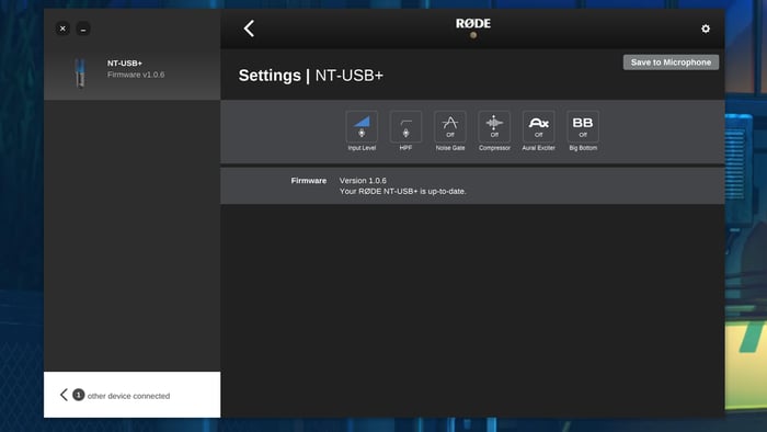 Rode software ecosystem interface
