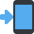 Mobile phone emoji representing Sheeran’s full speech