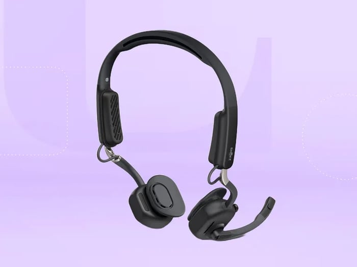 OpenMeet UC features bone and air conduction for superior comfort