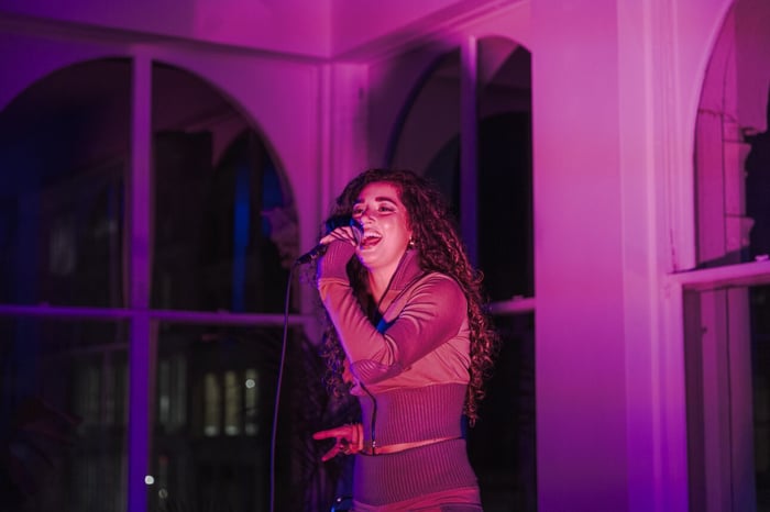 TONI performing at Songtrust Amplified launch