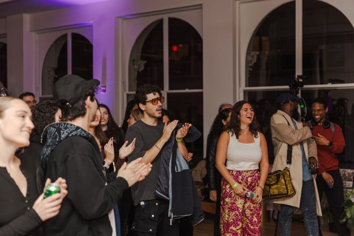 Artists and guests at Songtrust Amplified launch party