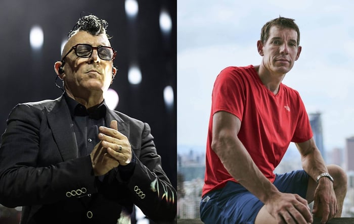 Maynard James Keenan and Alex Honnold