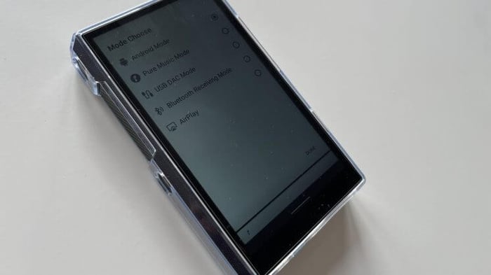 FiiO M11S display modes