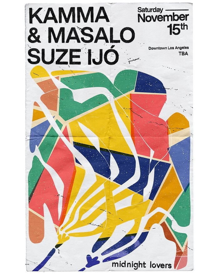 Close-up of a vibrant cocktail with citrus garnish